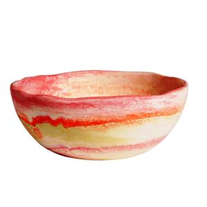 Tazón y Plato para Servir de Resina Ecológica Pulida a Mano, Apto para Lavavajillas, para Fiestas, Hecho en India - Product Image 1