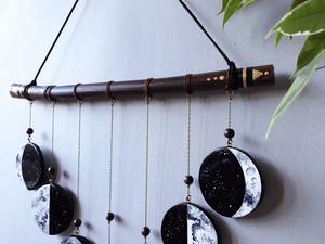 Decoración de Pared Artesanal de Madera de Alta Calidad con Hilos de Colores, Pieza Decorativa para Diwali y para Mejorar el Hogar - Product Image 5