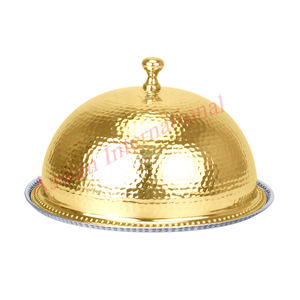 Bandeja para servir Koozy con diseño de tulipán, cuencos dorados y plateados para mesa, cocina, decoración de frutas secas pulidas, bandeja para servir con forma elegante - Product Image 3