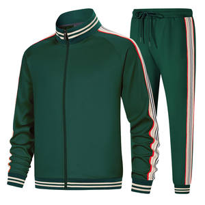 Sweats à capuche personnalisés pour hommes Ensemble de survêtement de jogging 2 pièces Applique polaire respirante Sweat à capuche zippé Survêtement unisexe à fermeture éclair complète - Product Image 2