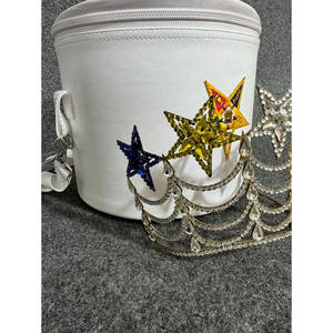 Corona di OES massonico: ordine di strass di insegne stellari orientali con custodia - Product Image 4