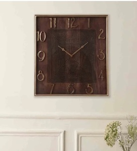 Exclusive Royal Premium Luxury Large Metal Modern Design Powered Wall <b>Clock</b> Home Decor <b>Mechanical</b> - Product Image 5