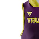 Sweat à capuche sans manches pour hommes avec logo personnalisé de qualité supérieure Gilet à capuche en relief Technique brodée Sweat à capuche sans manches pour l'hiver - Product Image 3