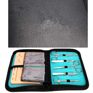 Kit de práctica de sutura hecho a mano de uso médico certificado CE, instrumentos de acero inoxidable, fuente de alimentación Manual - Product Image 2