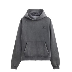 Sweats à capuche à la mode pour hommes en couleur unie coupe surdimensionnée avec style pull et meilleur prix pour les vêtements de rue quotidiens - Product Image 5