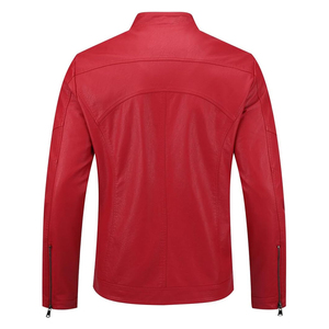 Chaqueta de Cuero Genuino para Hombre, Fabricación Premium, Prenda Exterior de Moda, Ideal para Invierno, Estilo Casual y Urbano - Product Image 3