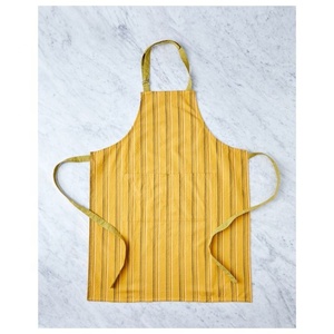 Algodón puro transpirable resistente al desgaste corazón conveniente delantal Mujer a prueba de aceite ropa de trabajo cocina hogar cintura hombres delantales - Product Image 5