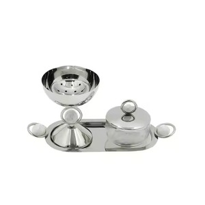 Juego de Bandeja y Quemador de Incienso de Madera y Ratán de Primera Calidad, Porta Incienso de Lujo, Regalo para Ramadán y Eid - Product Image 4