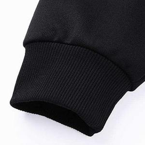 ชุดวอร์มกีฬาผู้ชายแบบมีฮู้ดสำหรับฤดูหนาว  โลโก้สั่งทำได้  ชุดสองชิ้น  ผ้าเนื้อบางเบา  เหมาะสำหรับการฝึกซ้อมและวิ่งจ๊อกกิ้ง - Product Image 4