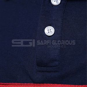 Polo de Golf esencial para hombre en blanco liso de alta calidad, Camiseta con cuello, logotipo de sublimación, polos de talla grande para hombre - Product Image 5
