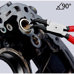 Alicates para Anillos de Retención KNIPEX J 21, Pulidos, para Diámetros de 19-60 mm - Product Image 4