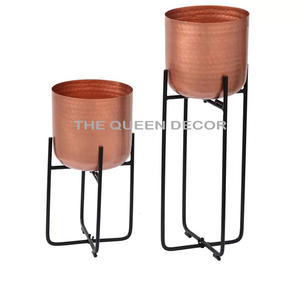 Macetas y macetas de diseño moderno, acabado decorativo para el hogar y la decoración de bodas, macetas de metal al precio más barato - Product Image 6