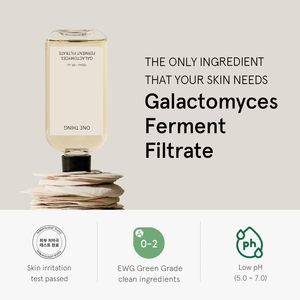 UNA COSA Galactomyces Ferment Filtrate Toner 150mL Cuidado DE LA PIEL coreano Vegano Calmante Hidratante Tónico facial hidratante - Product Image 3