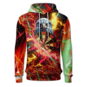 Unisex Casual Pullovers 3D Impreso Dardos Equipo Sudadera con capucha XS Tamaño Fleece Sudaderas Manga larga Sólido Fresco Con Capucha Otoño para hombres - Product Image 6