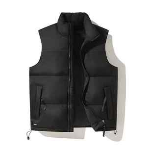 Best QualityLightweight <b>Waterproof</b> Winter Custom Men's <b>Warm</b> Down Puffer Sleeveless Vest <b>Jackets</b> For Sale - Product Image 4