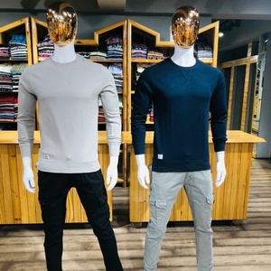 Camisetas de algodón de manga larga 100% de alta calidad para hombre, camiseta de manga larga de alta calidad para hombre, camiseta personalizada con servicio OEM - Product Image 2