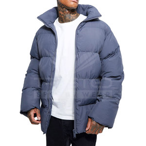 Chaqueta de Invierno con Capucha de Burbuja para Hombre, Nueva, Más Vendida, de Lona, Impermeable, Transpirable, con Logotipo Frontal Personalizable, de Alta Calidad - Product Image 1