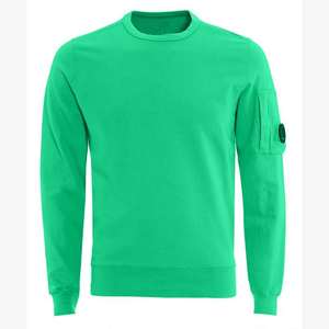 Sudadera de Forro Polar de Punto Sólido para Hombre, Colores Personalizados y Logotipo Personalizado, Tejido Transpirable 100% Algodón, Tinte Liso - Product Image 4