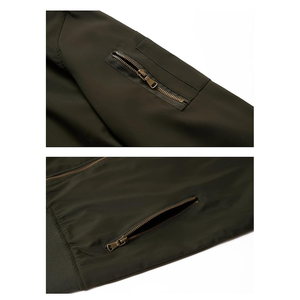 Softshell con Logo Print Center Cierre frontal con cremallera Chaqueta ajustada para hombre transpirable resistente al agua - Product Image 4