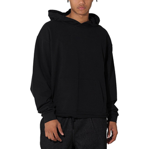 2025 Fabrication No string coton Hoodies pour hommes coton surdimensionné lourd gsm Hoodies boxy fit à capuche de haute qualité - Product Image 2