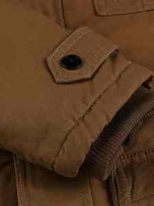 เสื้อแจ็คเก็ตบอมเบอร์ผู้ชาย SOLID INTERNATIONAL สำหรับฤดูหนาว ระบายอากาศได้ดี ดีไซน์คอวี ผลิตจากผ้าโพลีเอสเตอร์และไนลอน - Product Image 6