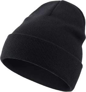 Gorro para niños y niñas 100% de punto de lana con características de tela suave lazos-accesorio cálido de invierno para la playa - Product Image 1