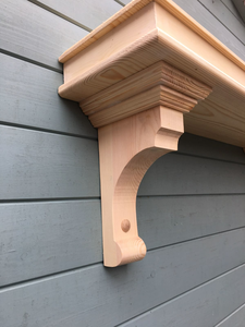 Moulure décorative moderne personnalisée en bois dur massif Garniture en bois Couronne supérieure Wainscoting Styles pour villa hôtel Mur architectural - Product Image 6