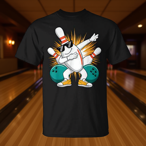 เสื้อยืดโปรโมชั่นสำหรับผู้หญิงที่เล่นโบว์ลิ่ง - Product Image 3