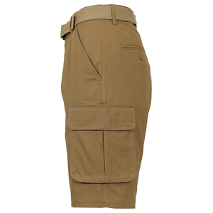 Short cargo décontracté à fermeture éclair taille moyenne de haute qualité pour hommes, grande taille, design personnalisé, couleur unie, élégant, tissé, respirant pour l'été - Product Image 6
