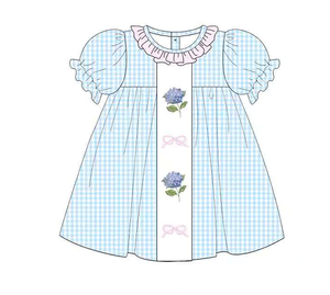 Детская одежда: летнее платье для девочек с коротким рукавом и цветочным принтом, комбинезон-ромпер для малышей, комплект одежды для братьев и сестер - Product Image 3