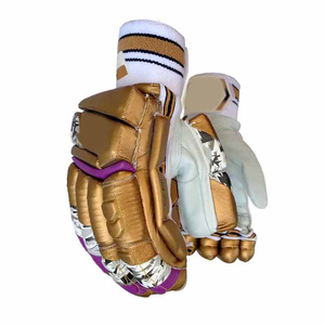 ถุงมือคริกเก็ตหนังแท้สำหรับผู้ชาย ป้องกันการลื่นและดูดซับแรงกระแทก - Product Image 5