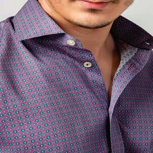 Camisa de lino 100% para hombre, camisas de verano ajustadas informales puras de manga larga para hombre, camisas informales cómodas para hombre - Product Image 3