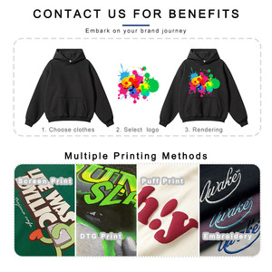 Sweat à capuche unisexe personnalisé en polaire-100% coton, S-3XL, 10 couleurs-Fabricant de marque de distributeur pour hommes - Product Image 4