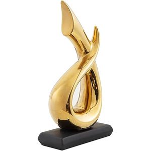 Handmade Modern Eco-Friendly Lightweight Metal Flower Tabletop Decor for Home Hotel & Office Use Tabletop Decor Show Piece - Product Image 3
