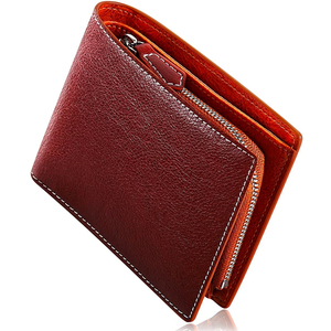 กระเป๋าสตางค์หนังสำหรับผู้ชายมีซิปผลิตตามสั่งความจุสูงจากโรงงานโปรโมชั่น - Product Image 1