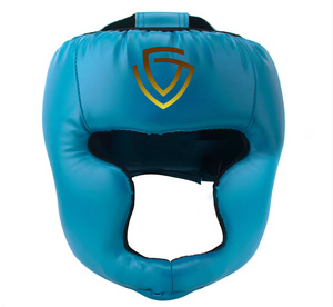 อุปกรณ์ป้องกันศีรษะสำหรับชกมวย ทำจากหนังสังเคราะห์ระบายอากาศได้ดี ปรับแต่งได้ตามต้องการ มีสีและขนาดให้เลือกตามต้องการ - Product Image 1