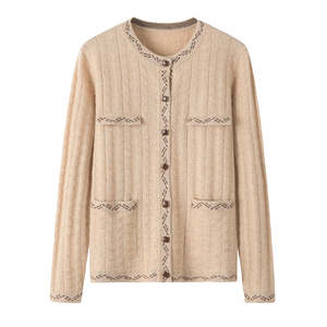 Suéteres Vintage para mujer, Jersey de invierno a rayas, estilo suelto, Jersey de punto, suéter suelto informal - Product Image 4