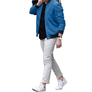 เสื้อแจ็กเก็ตกันลมมีซิปสำหรับผู้หญิงเสื้อแจ็คเก็ตขนแกะใส่ให้ความอบอุ่นน้ำหนักเบาสำหรับผู้ชาย - Product Image 6