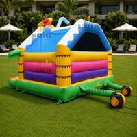 Hot Sale Commercieel Speelplein Thema Hindernisbaan Springkasteel Eenhoorn Thema