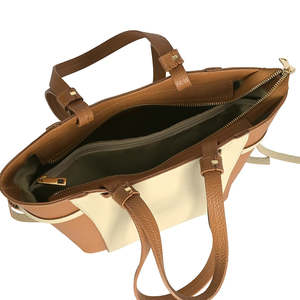 Borsa a Tracolla Morbida e Borsetta in Vera Pelle Dollaro - Made in Italy - Art. 26112 - Product Image 6