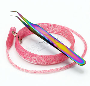 Extension de Cils Pince À Épiler Titulaires Bracelets Logo Du Client Extension De Cils Titulaires Bracelets Silicone Caoutchouc Poignet - Product Image 2