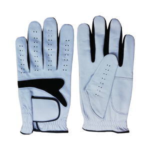 Venta al por mayor de guantes de golf de cuero de primera calidad con Cabretta palma de cuero de tacto suave logotipo personalizado y opciones de color - Product Image 2