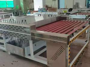 Düz cam temizleme duş kapısı yapımı için yatay cam çamaşır makinesi - Product Image 3