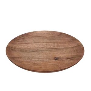 Assiettes en bois durables Vaisselle Assiettes à manger en bois élégantes de tradebit - Product Image 1