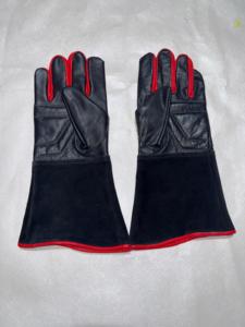 Gants de soudage TIG en cuir Gants de sécurité durables Gants en cuir fendu résistants à la chaleur pour usage industriel - Product Image 5