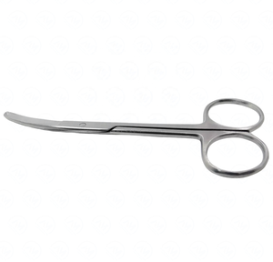 Ciseaux à suture manuels en acier inoxydable de qualité supérieure, instrument chirurgical pour l'élimination sécurisée des sutures, approuvé CE ISO, étiquette privée OEM 1 - Product Image 3