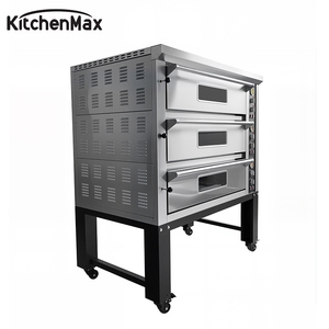 Four à pizza électrique industriel haut de gamme KitchenMax équipement de boulangerie 380V 19.8kW - Product Image 2