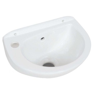 Lavabo de baño moderno de lujo, columna de pie rectangular de forma ovalada, piedra cerámica de estilo simple, incluye escurridor para uso en el baño - Product Image 5