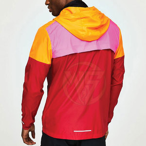 แจ็กเก็ตกันลมสวมสบายสีเสื้อกันลมแจ็คเก็ตกันลม - Product Image 3