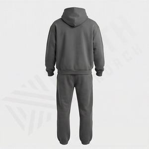 Survêtement personnalisé pour homme, vêtements de sport, sweat-shirt, 100% coton, tissu respirant, logo personnalisé, course à pied, survêtement d'extérieur, couleur personnalisée - Product Image 2